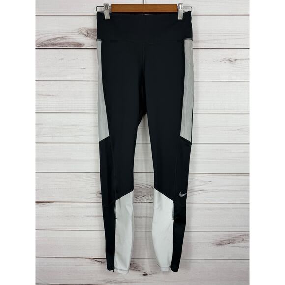 Nike Women Epic Luxe Run Flash Legging Pant CV2253 010 Black Size Small - Picture 1 of 9